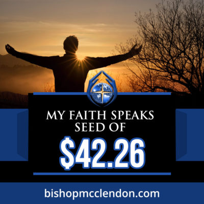 My Faith Speaks Seed of $42.26