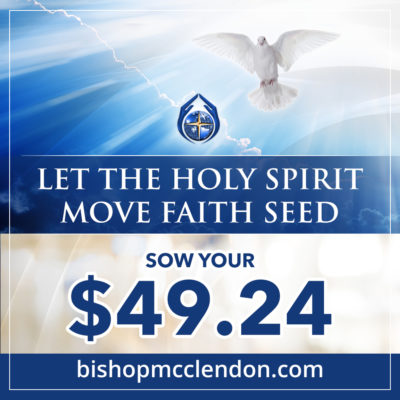 let the holy spirit move faith seed